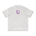 Nine Lives Down — WeBitchin graffiti hooded cat streetwear tee, X-eye drip print